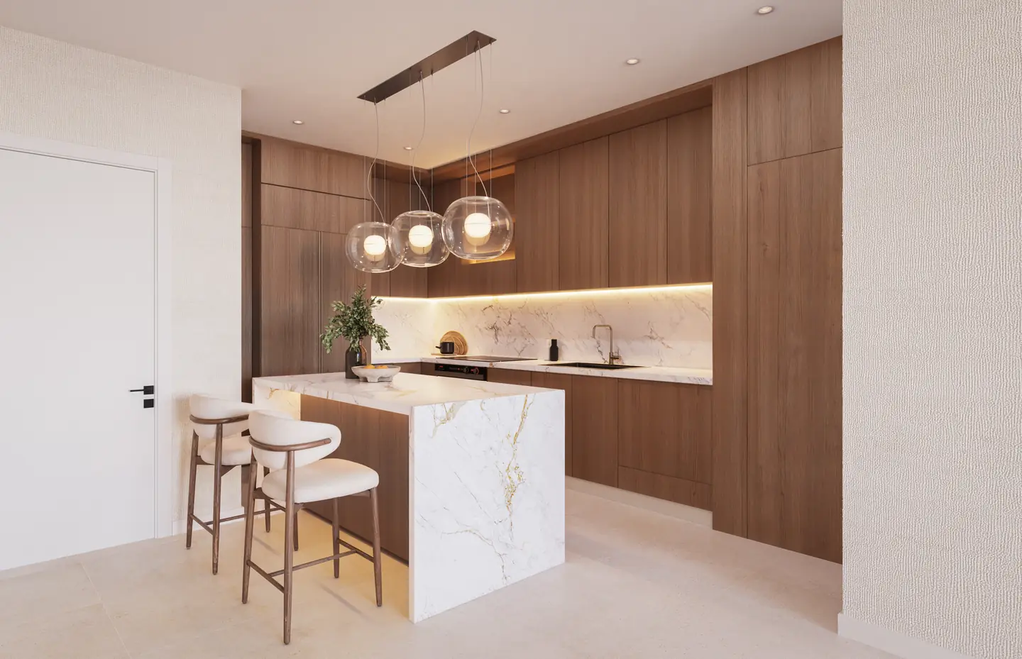 LEV kitchen interior