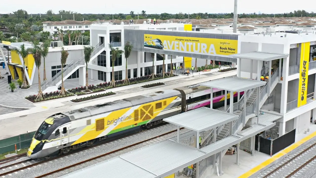 Estación Brightline Aventura