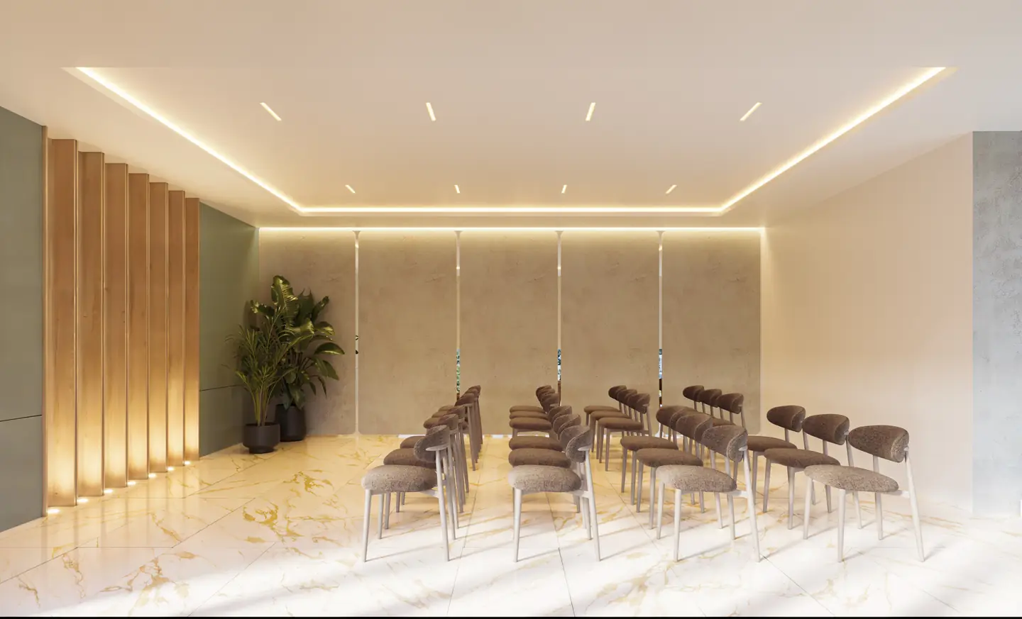 Sala comunitaria y de reuniones multiuso en LEV