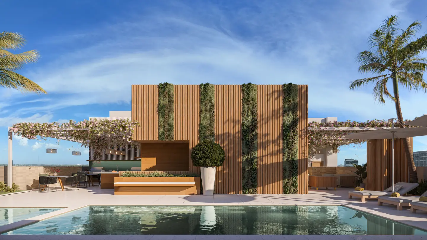 LEV rooftop sky deck